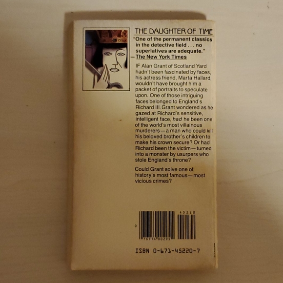 The Daughter of Time by Josephine Tey - Picture 2 of 2